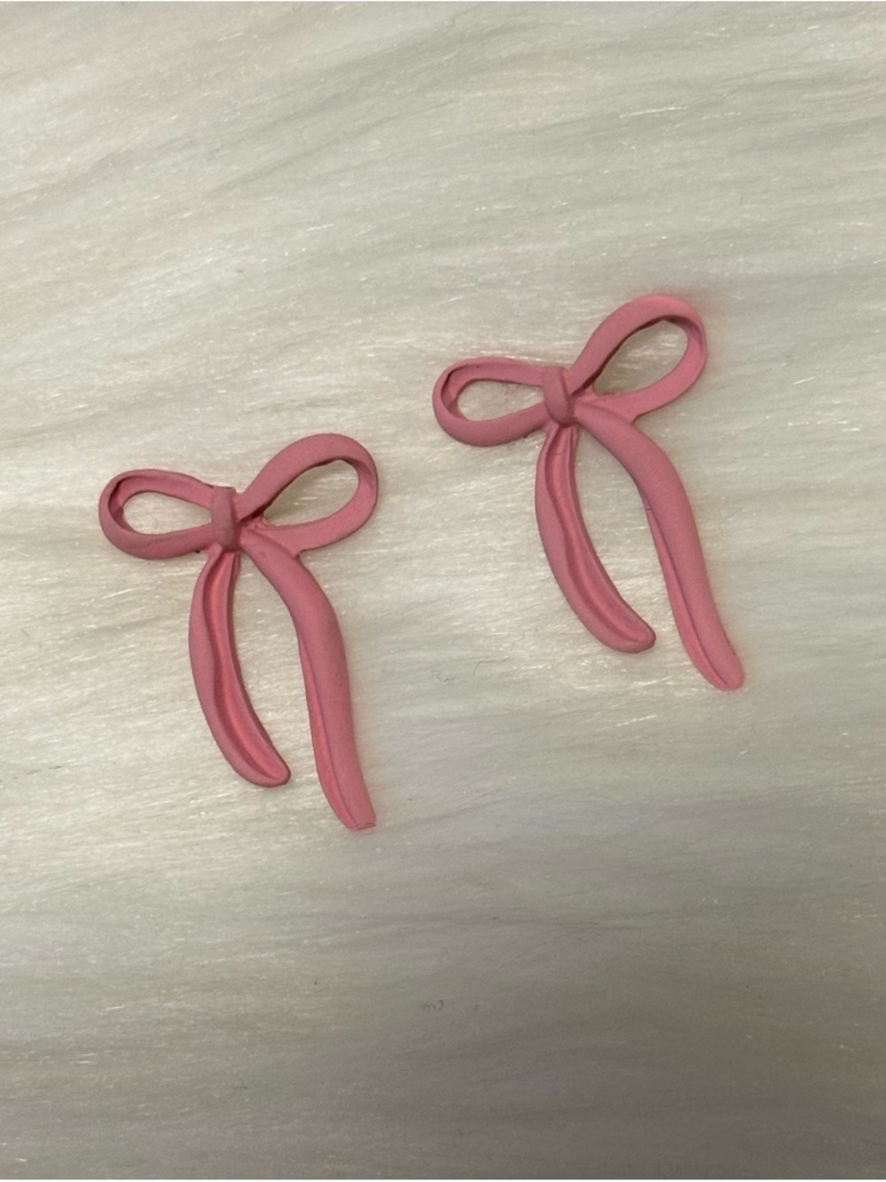 🎀🆕🎀Pink Bow Stud Earrings